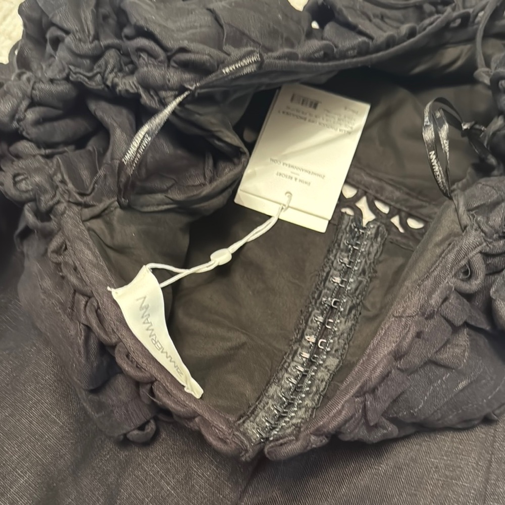 Zimmermann Black Ruffled Suit - Picture 5 of 5